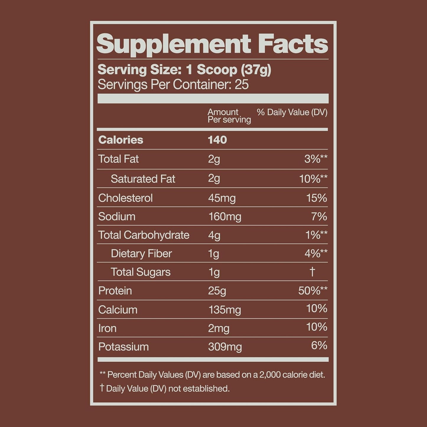 Chocolate Brownie Whey Protein Powder - 25g Protein, 1g Sugar, 2lbs - OATH NUTRITION