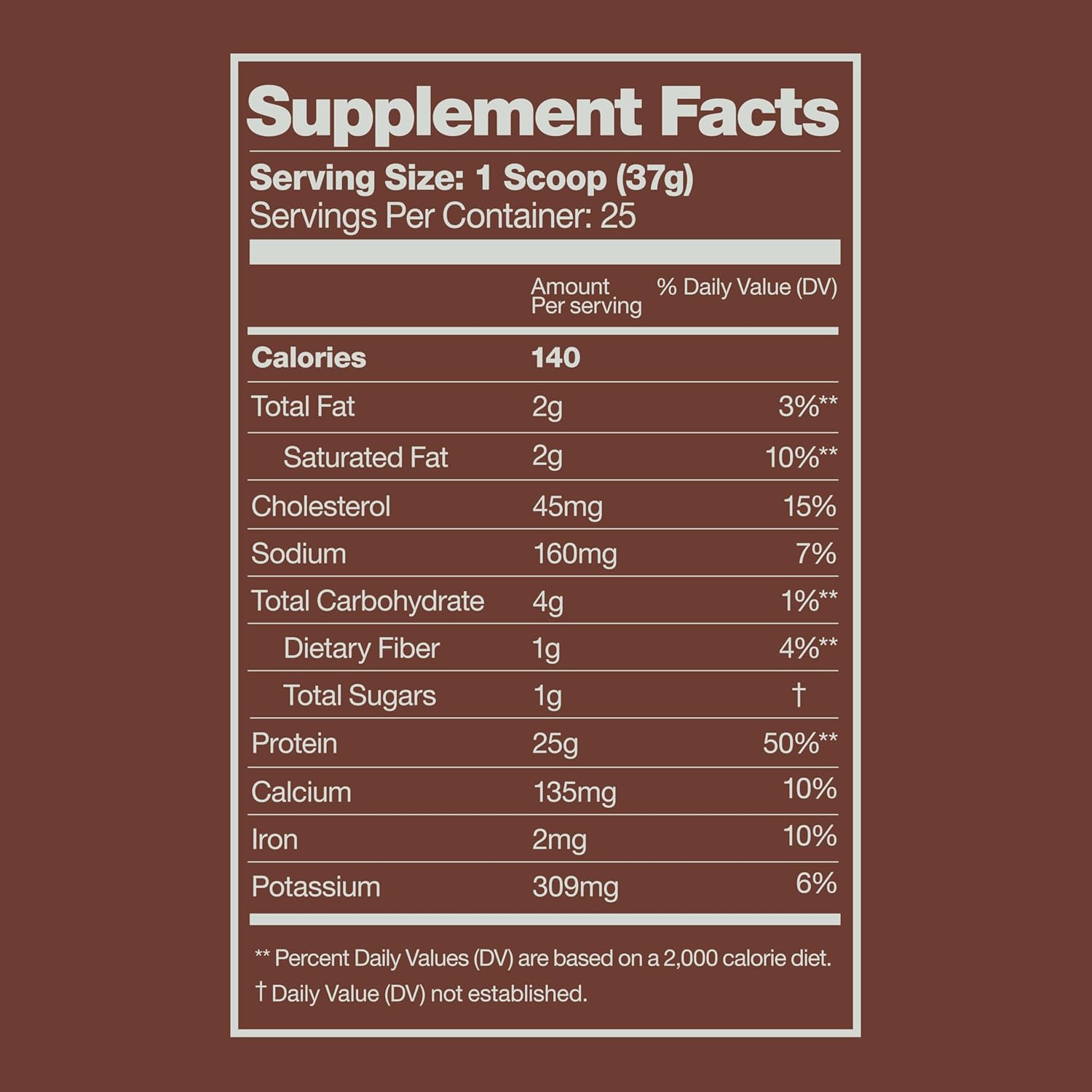 Chocolate Brownie Whey Protein Powder - 25g Protein, 1g Sugar, 2lbs - OATH NUTRITION