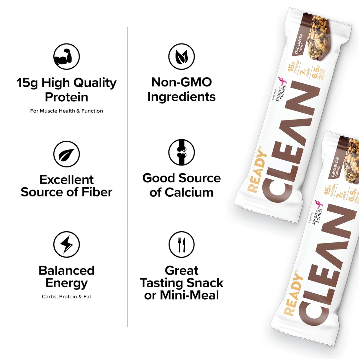 Chocolate Chip Ready-to-Eat Protein Bar - Generic Brand