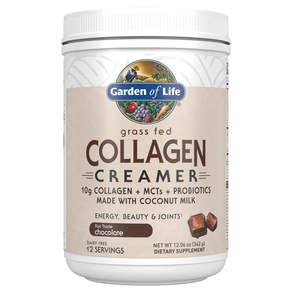 Chocolate Grass-Fed Collagen Creamer Powder - 12 Servings for Coffee Energy & Beauty - BoostGo Australia