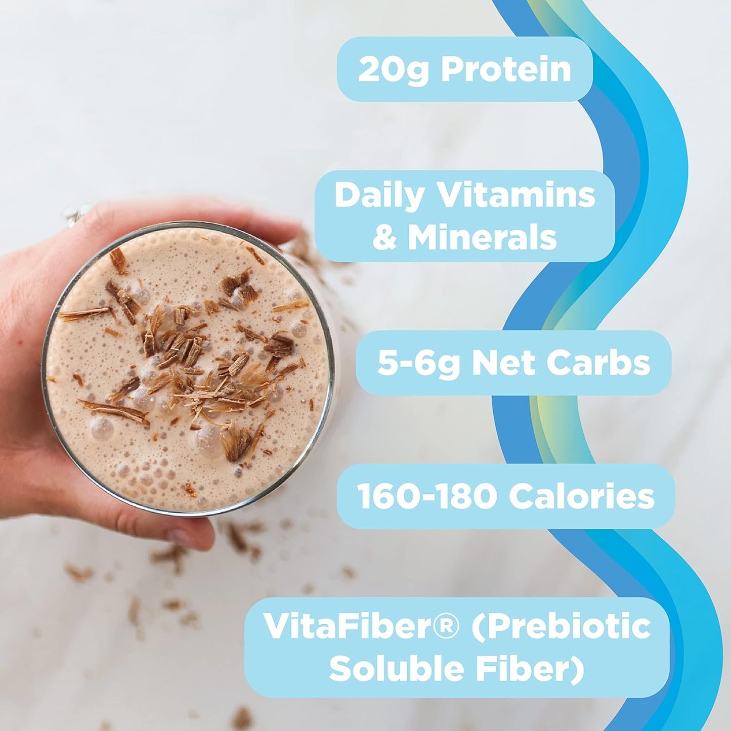 Chocolate Peanut Butter Meal Replacement Shake Powder - 7 Servings, Gluten Free, Non-GMO - TransformHQ