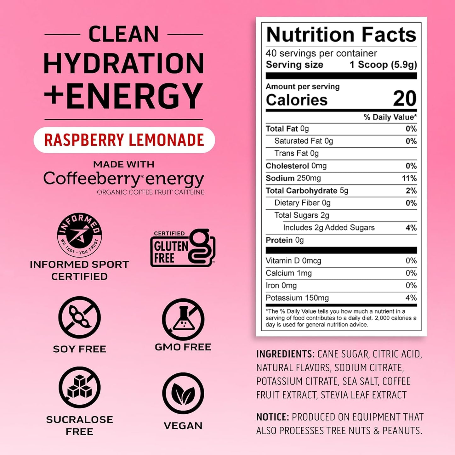 Chocolate Peanut Butter Whey Protein Powder + Raspberry Lemonade Electrolytes: Ascent 100% Whey Protein 2 lb & Energy Hydration 40 Servings