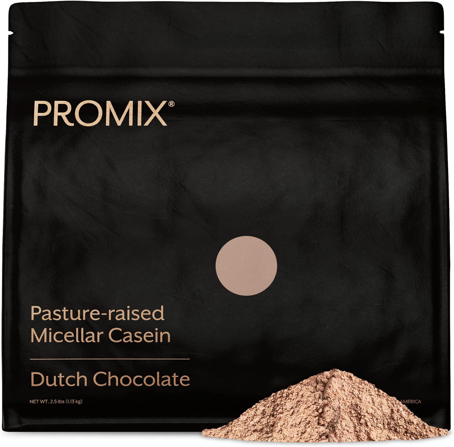 Chocolate ProMix Casein Protein Powder - 2.5lb Bulk, Grass-Fed, All-Natural, Slow Recovery - Post Workout Shake, Smoothie, Baking - Gluten-Free