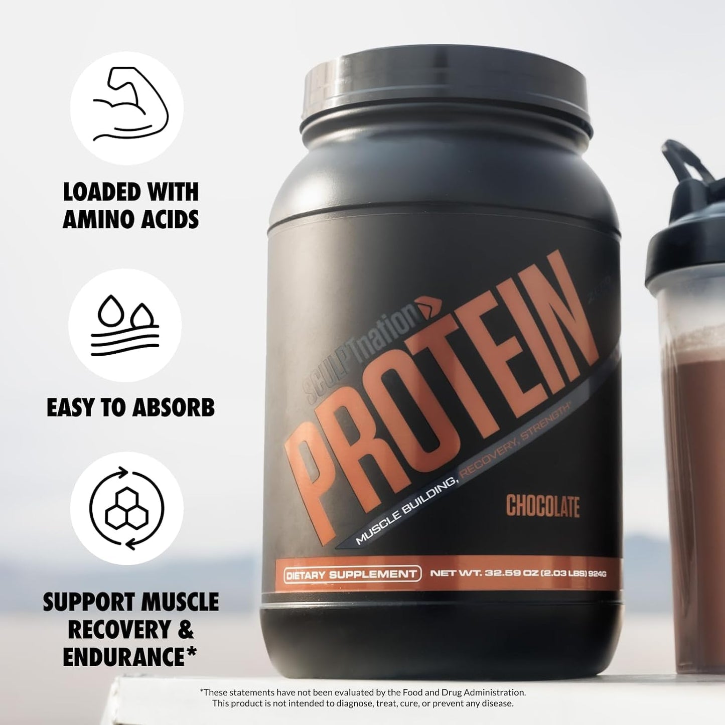 Chocolate Protein & Apple Cider Vinegar Bundle by Sculpt Nation and V Shred