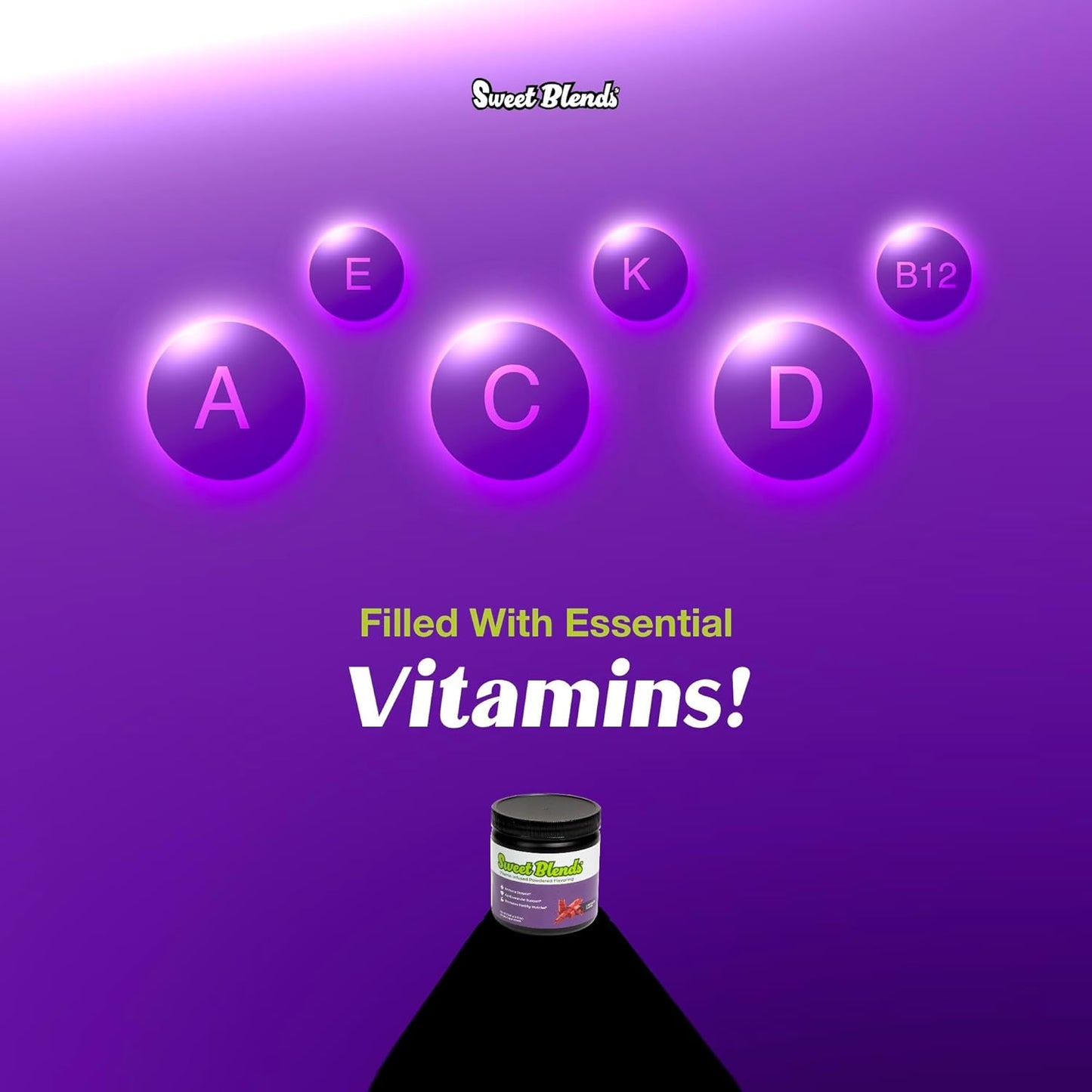 Chocolate Protein Flavor Powder with Daily Multi-Vitamin - Enhance and Customize Your Protein Shake - 20 Servings