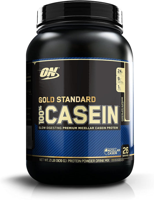 Chocolate Supreme Optimum Nutrition Gold Standard Casein Protein Powder - 2lb