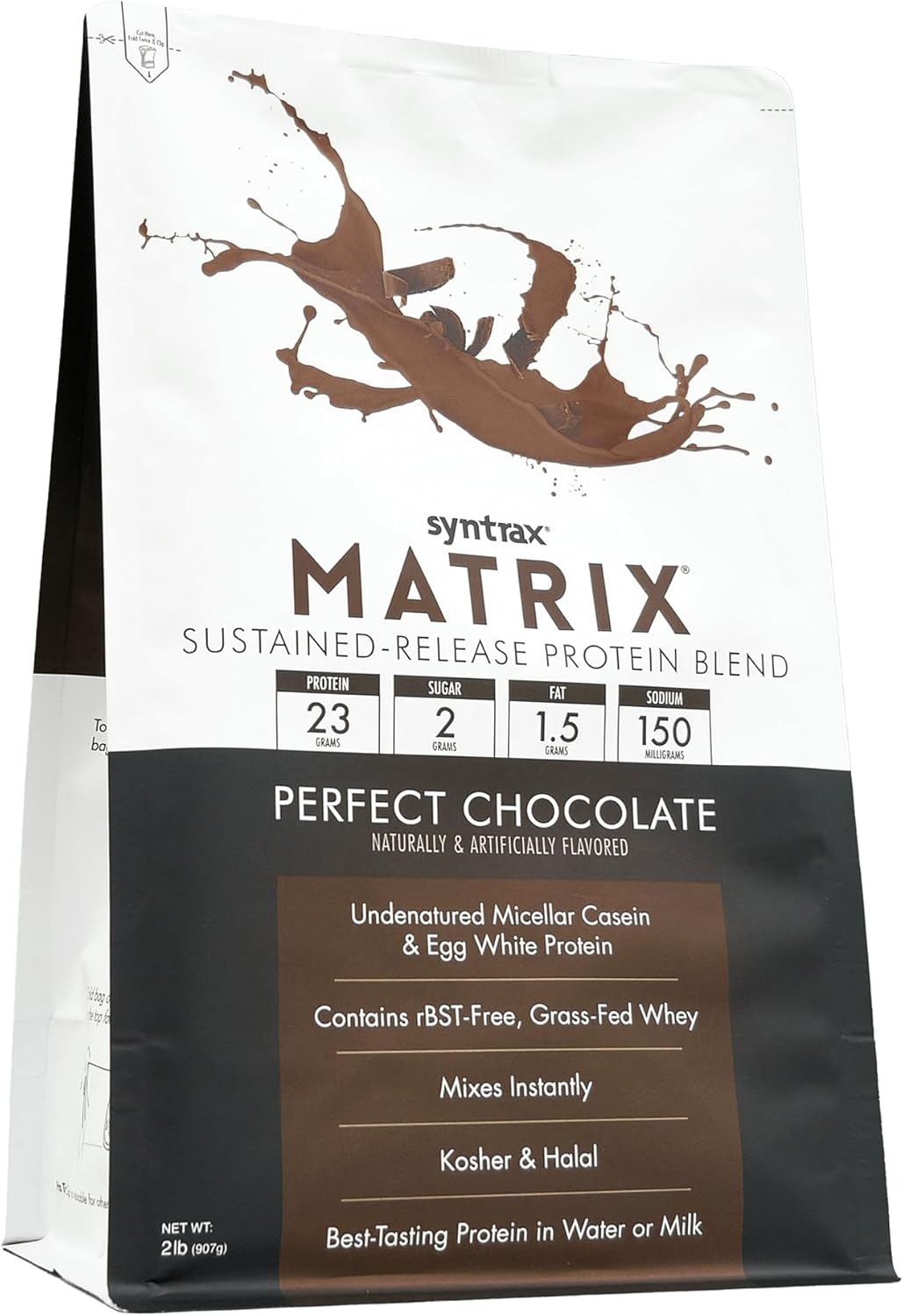Chocolate Sustained-Release Protein Blend by Syntrax Nutrition - 2 lbs.