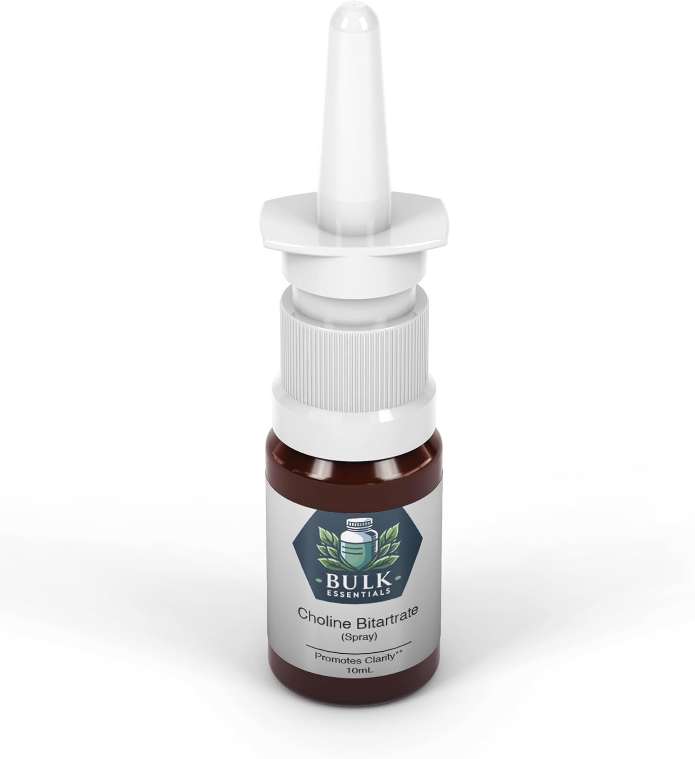 Choline Bitartrate Spray - 100 Sprays - Boost Clarity, Focus, Energy - Nootropic Formula for Drive