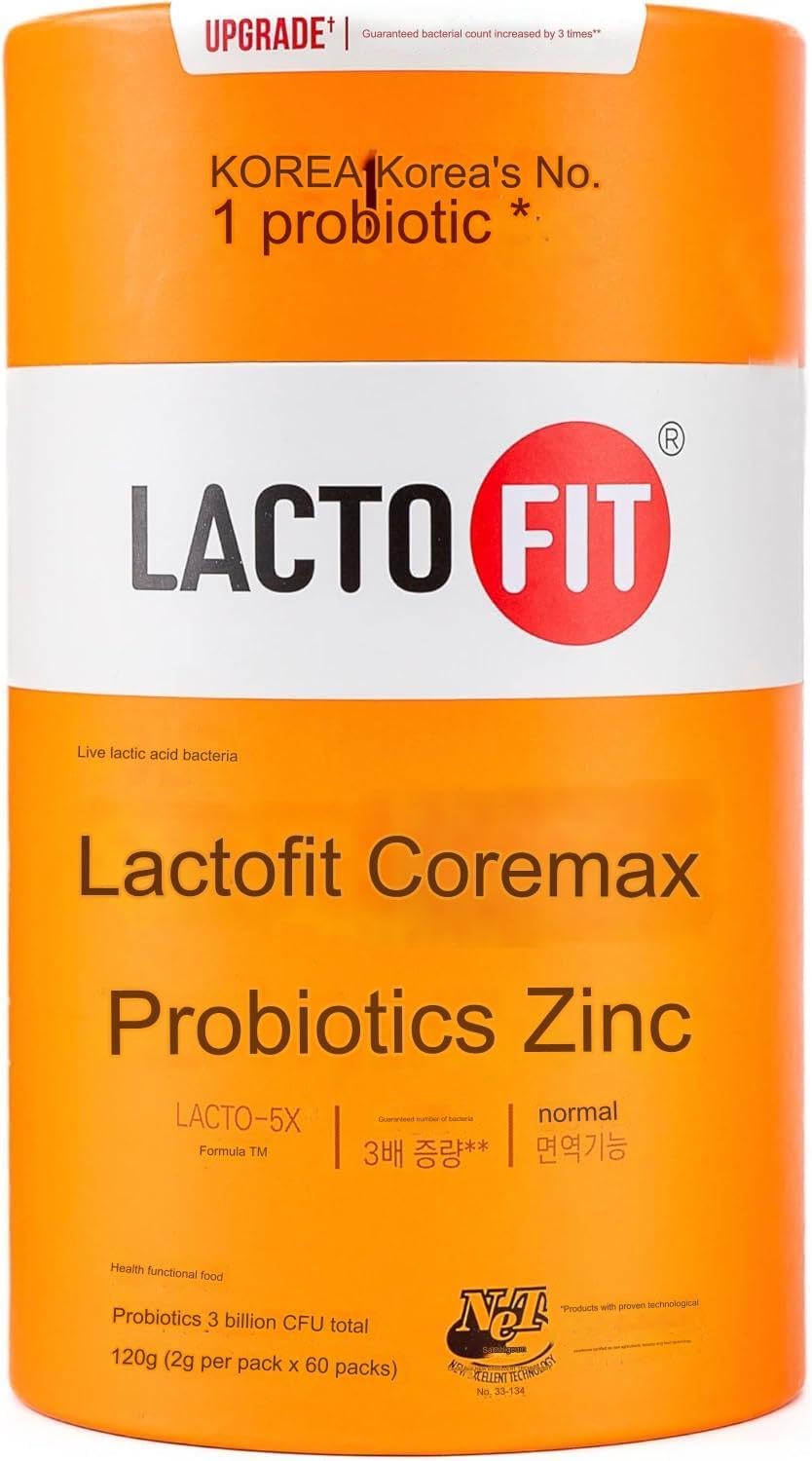 Chong-Kun-Dang CKD Lacto-Fit Probiotics Core Max Powder Sticks (60 Count) for Gut Health - BoostGo Australia