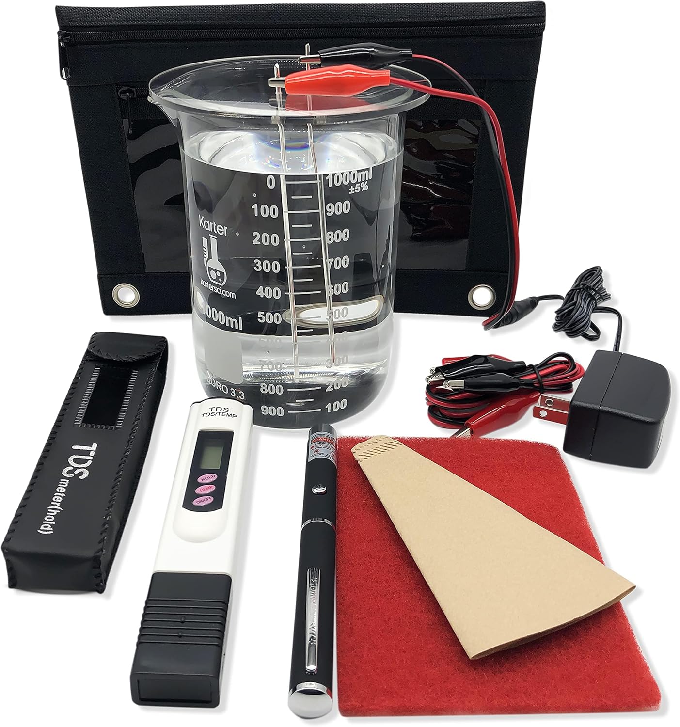 Chris Colloidal Silver Generator Kit - 99.99% Pure Wire, Easy DIY at Home with Distilled Water!