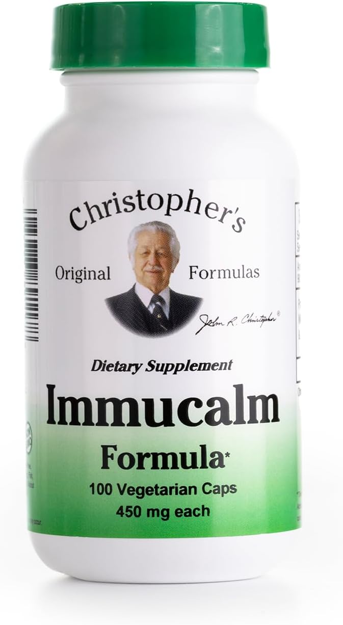 Christopher's Immucalm: Immune Support Supplement for Boosting Adults' Immunity