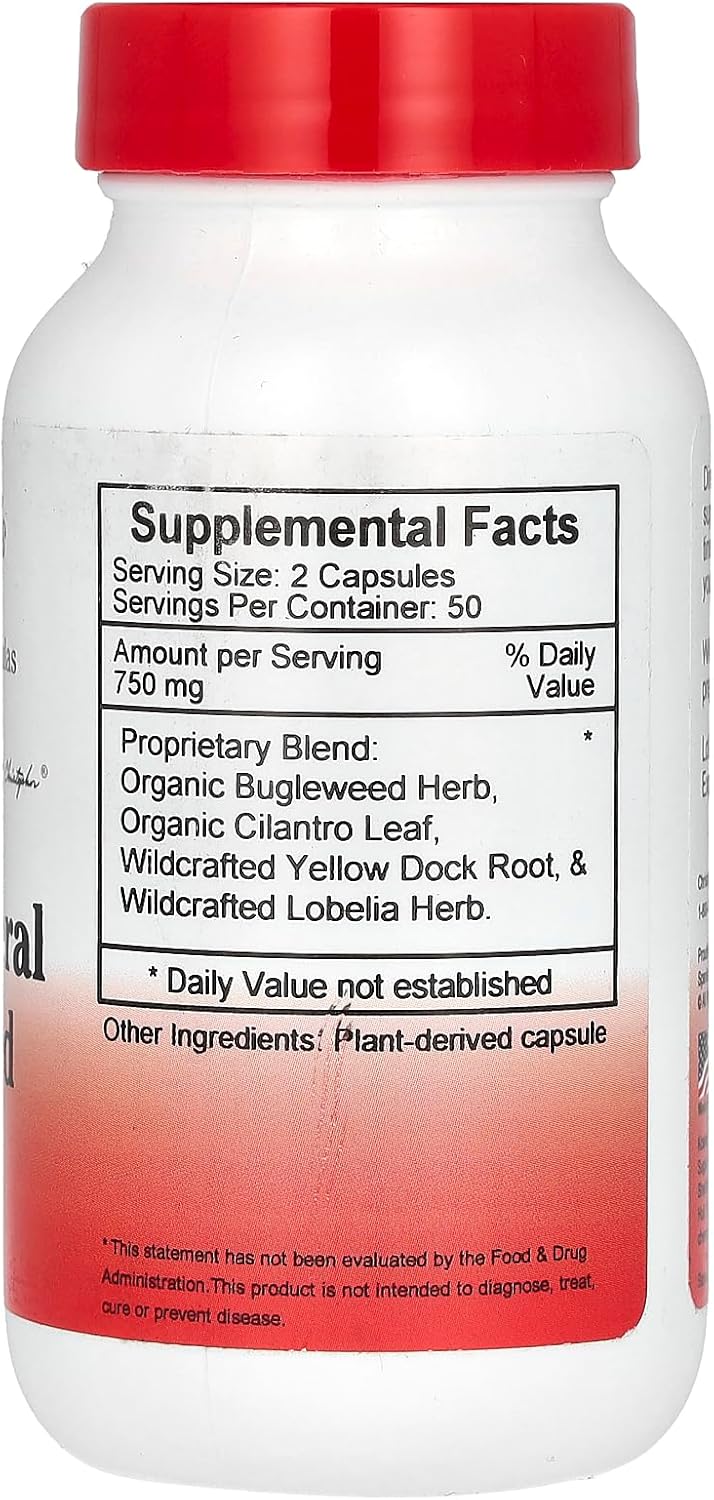 Christopher's Original Formulas Heavy Mineral Bugleweed Formula 375mg - 100 Vegetarian Capsules