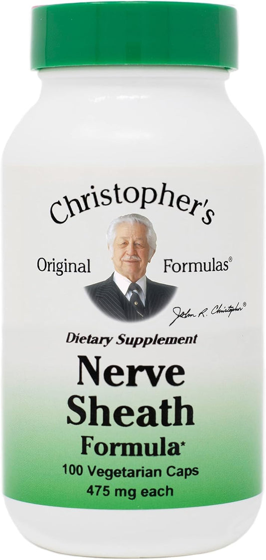 Christopher's Original Formulas Nerve Sheath Formula Capsules - 100 Count