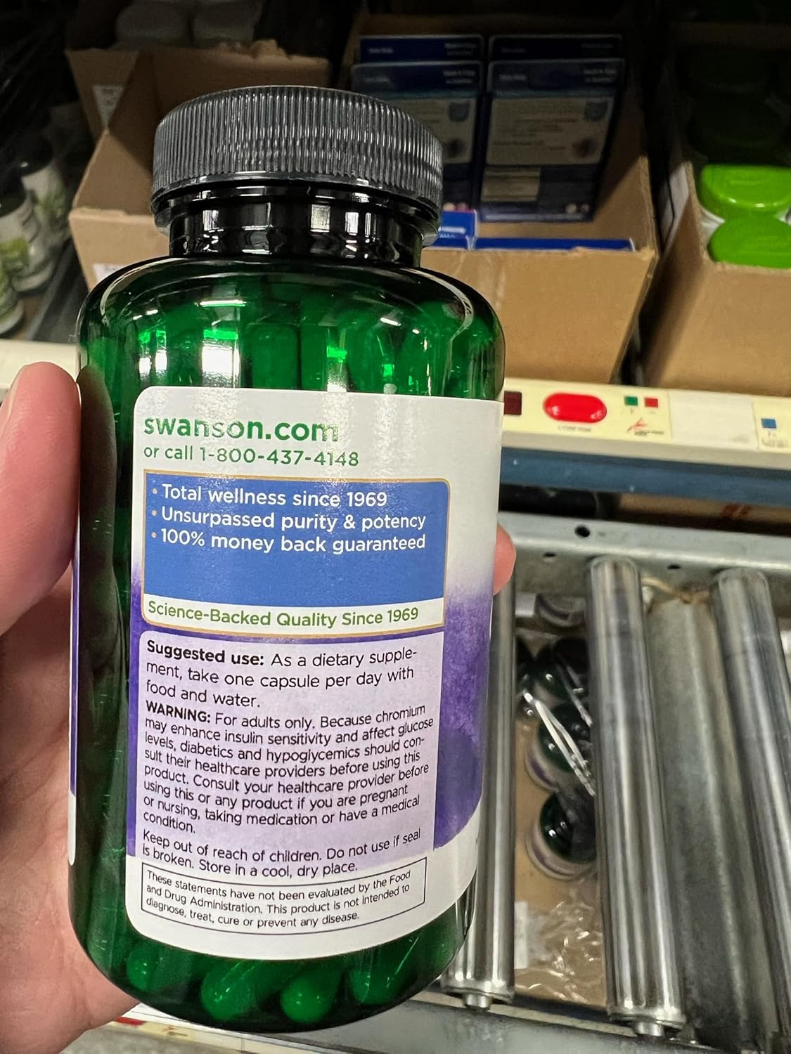 Chromium Picolinate Supplement - 200 Capsules with 200mcg - Natural Source of Chromium for Healthy Living