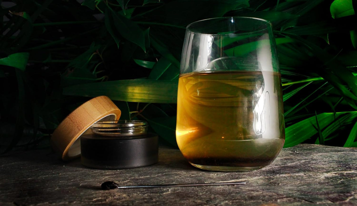 Chuga's Pure Himalayan Shilajit Resin - Grade A Organic Shilajit, 74+ Fulvic Acid, Lab Tested in USA - 100 Servings (2 Pack)