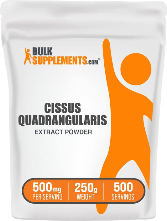 Cissus Quadrangularis Extract Powder - Herbal Supplement, Gluten Free - 500mg per Serving - 250g (8.8 oz) Pack