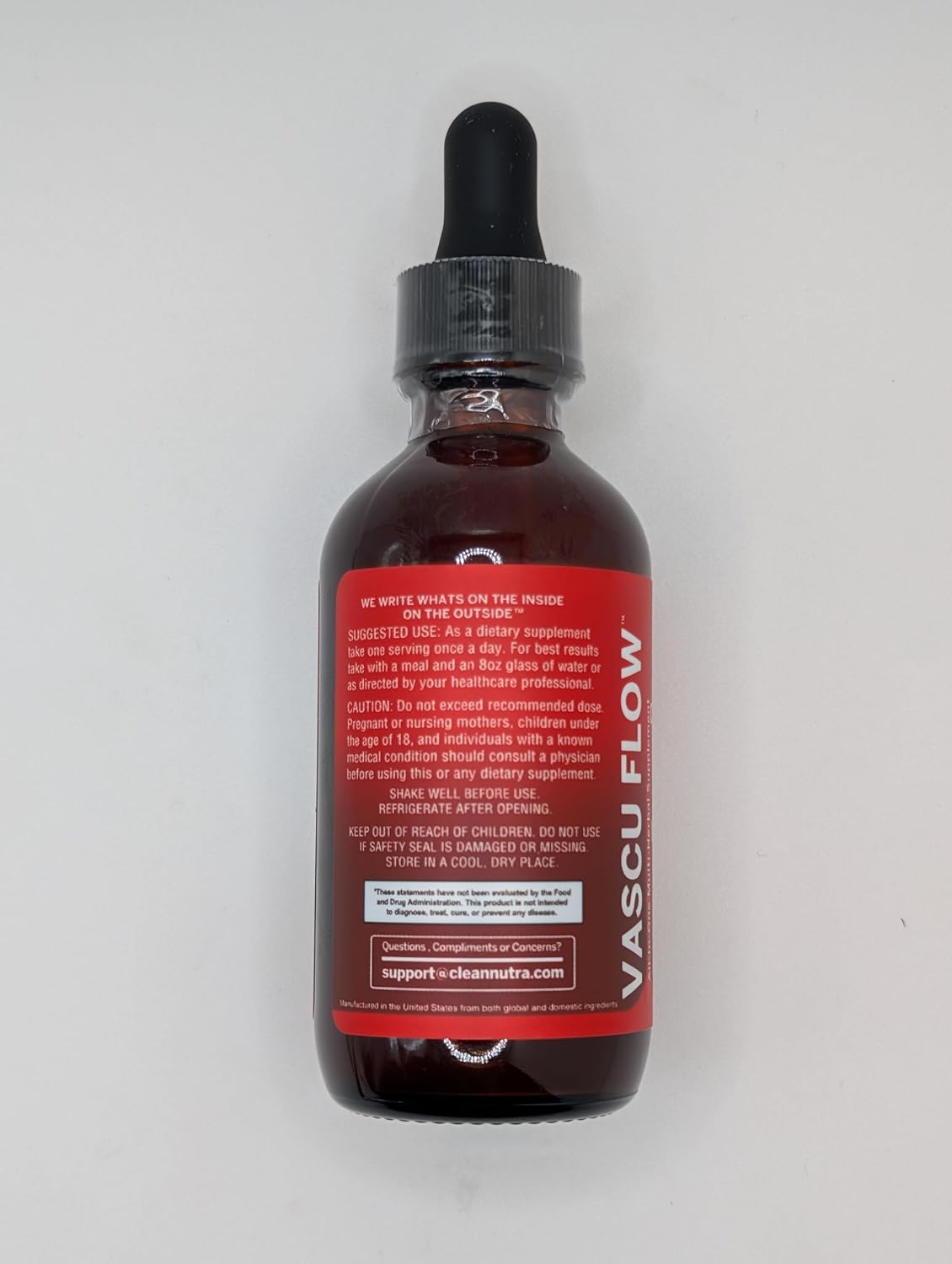 Clean Nutra Liquid Drops Supplement with Cayenne Pepper, Hawthorn Berry, Vitamin D3 K2, Beet Root Powder, Ceylon Cinnamon, Turmeric Curcumin, Organic Panax Ginseng, and Berberine Extract - VIT D K Formula