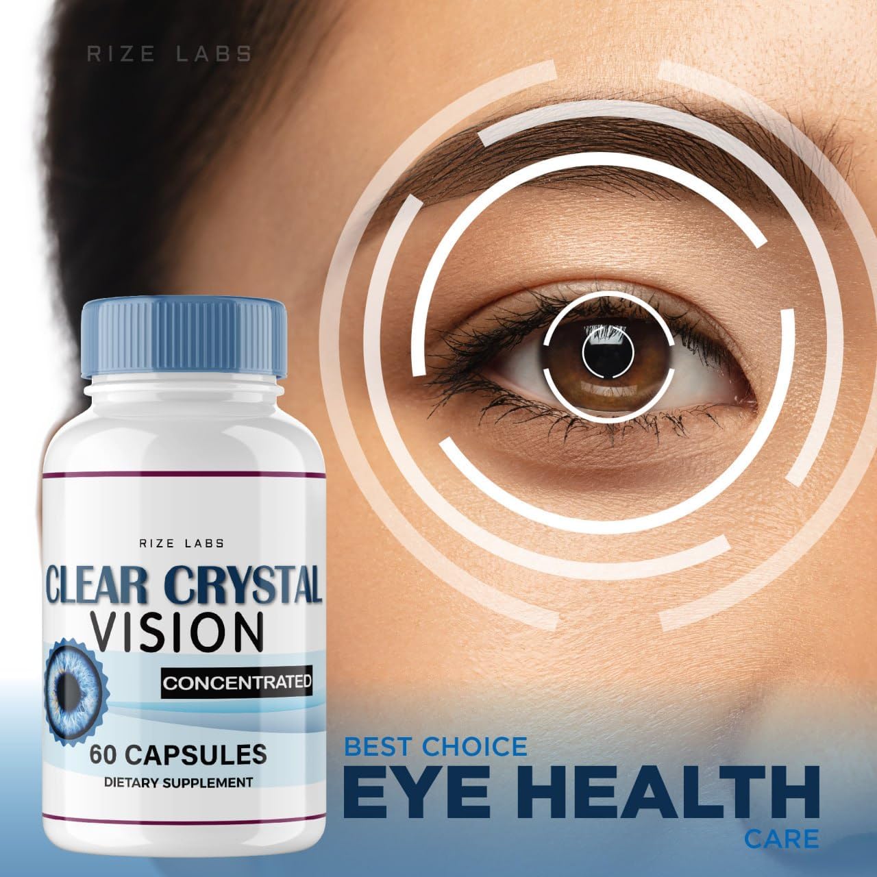 Clear Crystal Vision Supplement - 5 Pack for Healthy Eyes - 300 Capsules Formula Reviews