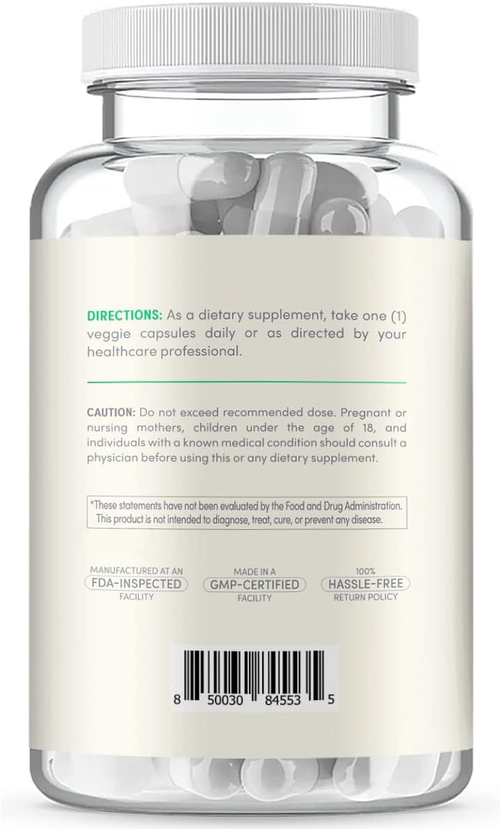 ClearFormulas Nicotinamide 500mg - 180 Vegetarian Capsules, High Potency Vitamin B3 Supplement