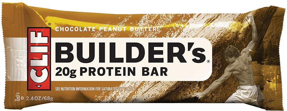 Clif Bar Builders Chocolate Peanut Butter Protein Bar, 2.4 oz