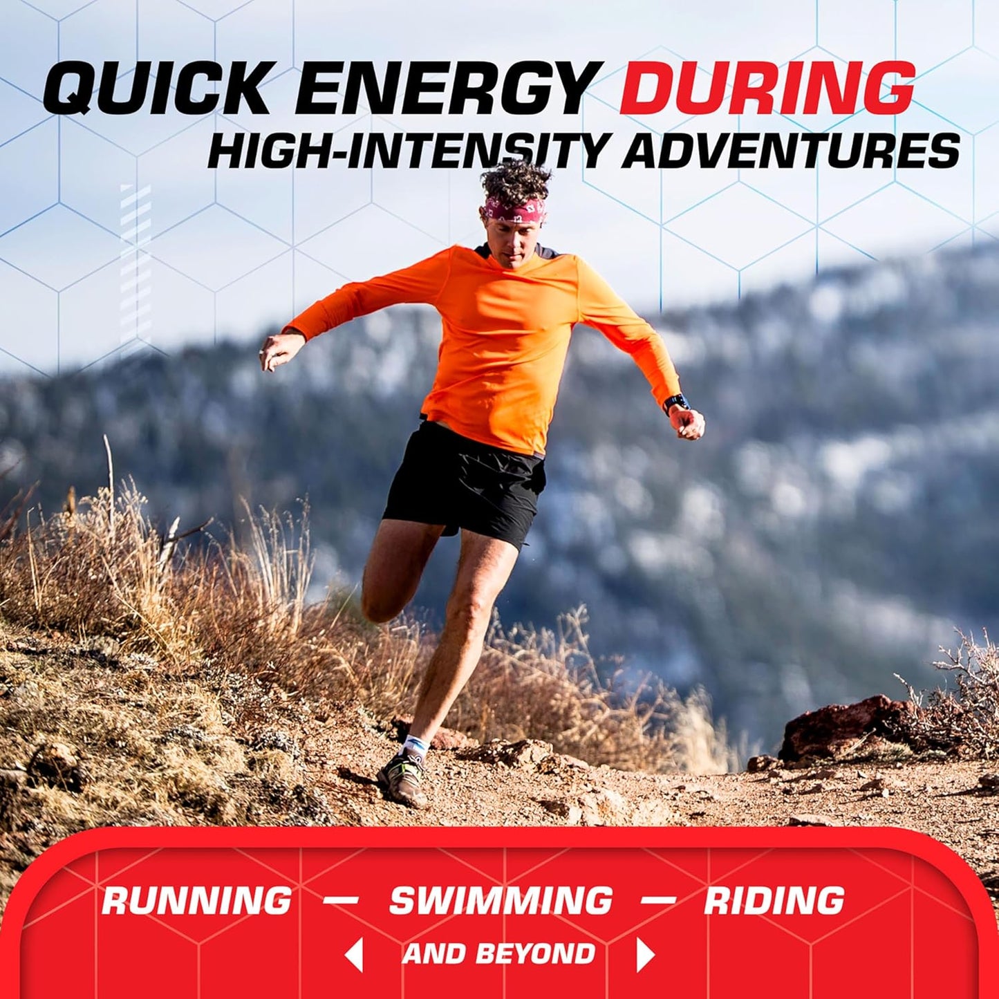 CLIF BLOKS Energy Chews - Tropical Punch Flavor with Caffeine - Non-GMO - Plant Based - Fast Fuel for Cycling and Running - Includes Carbohydrates and Electrolytes - 2.12 oz (18 Count)