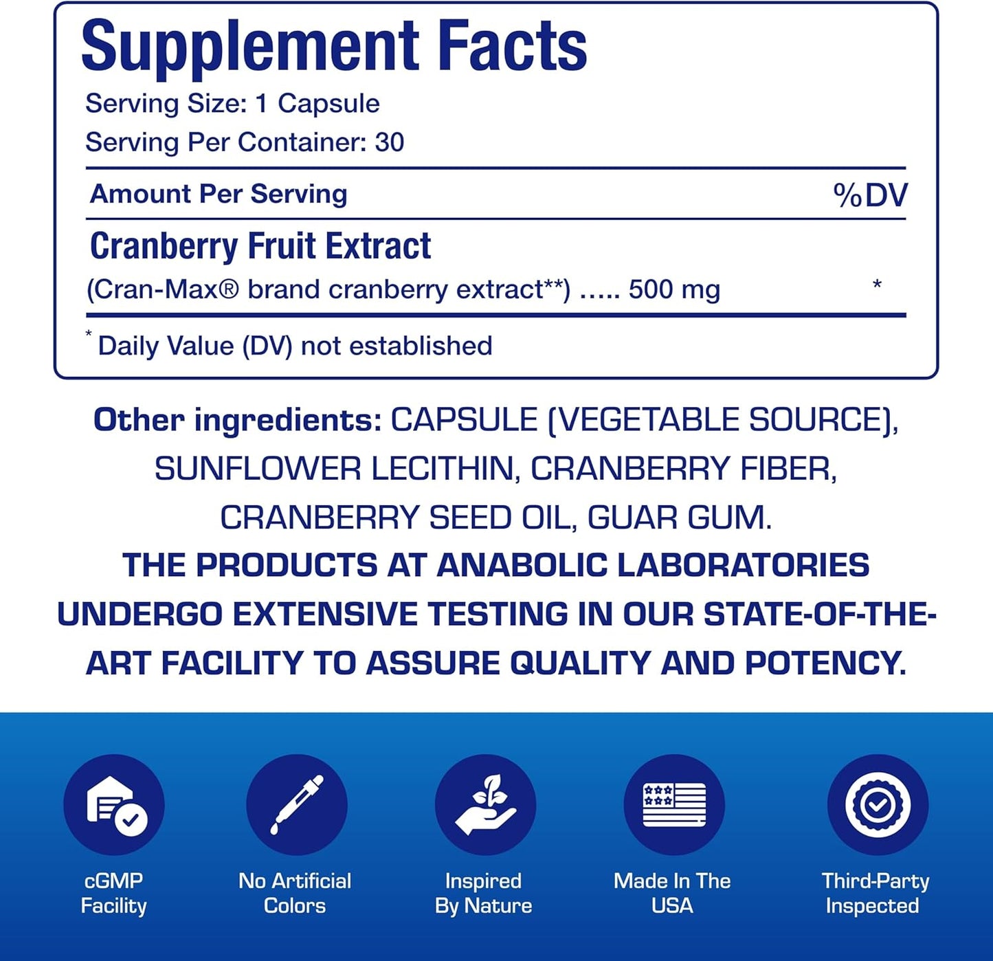 Clinical Strength Cranberry Capsules for Women - Supports Urinary Tract Health - Super Potent Vegan Formula - Non-GMO