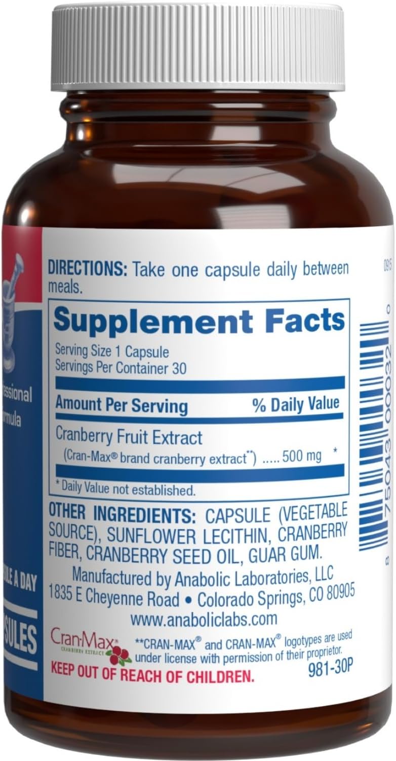 Clinical Strength Cranberry Capsules for Women - Supports Urinary Tract Health - Super Potent Vegan Formula - Non-GMO