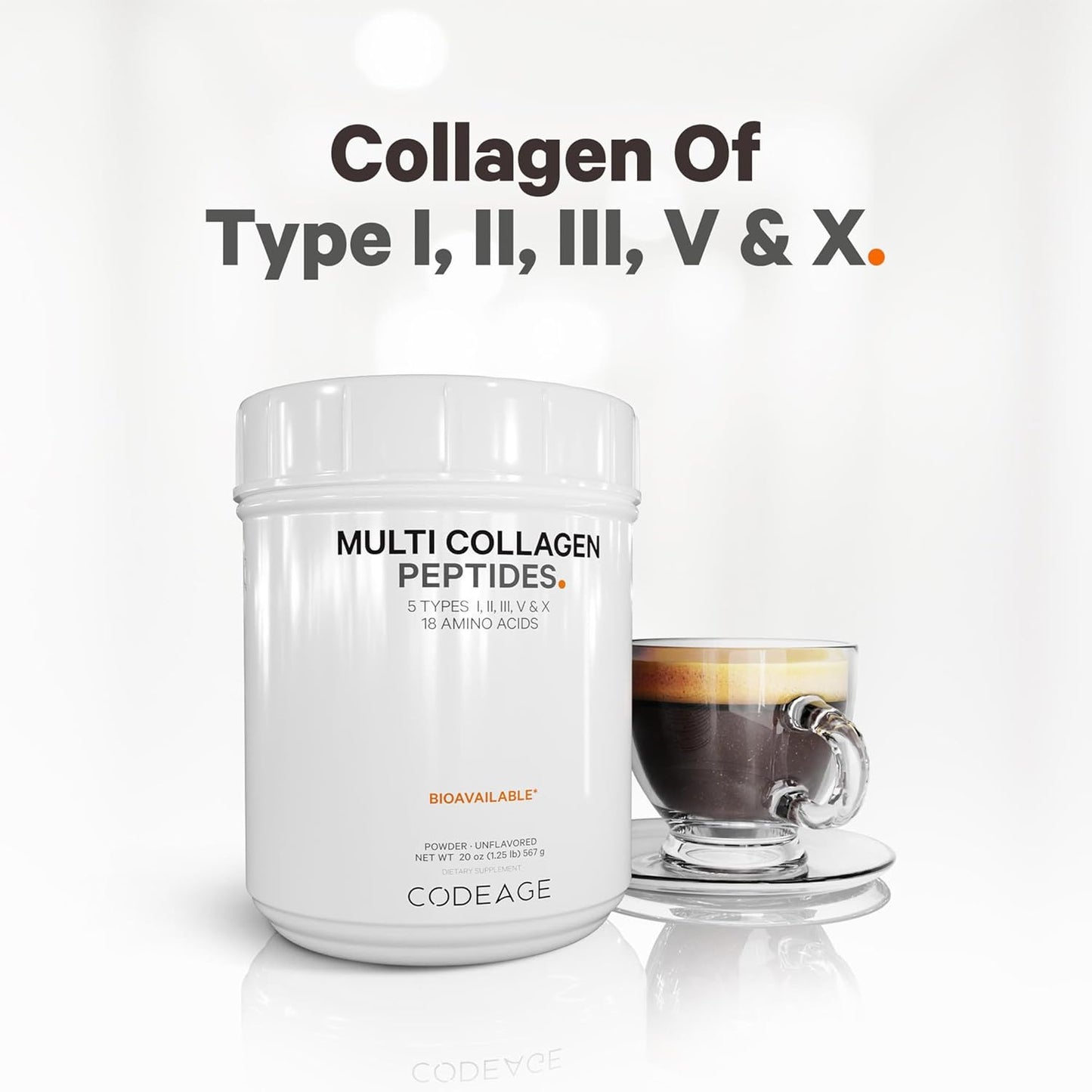 Codeage Ultimate Muscle & Recovery Bundle: Collagen Peptides Powder + Beef Protein Supplement