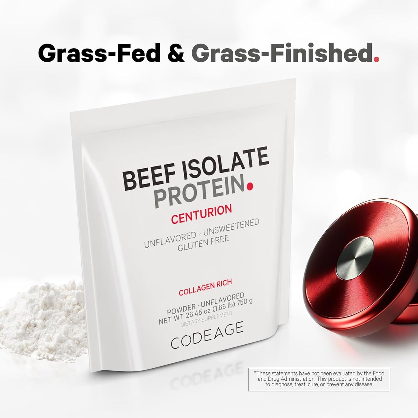 Codeage Ultimate Muscle & Recovery Bundle: Collagen Peptides Powder + Beef Protein Supplement