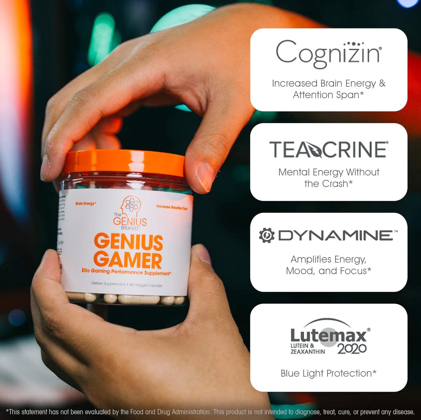 Cognitive & Gaming Performance Bundle with Lion's Mane and Gamer Supplement