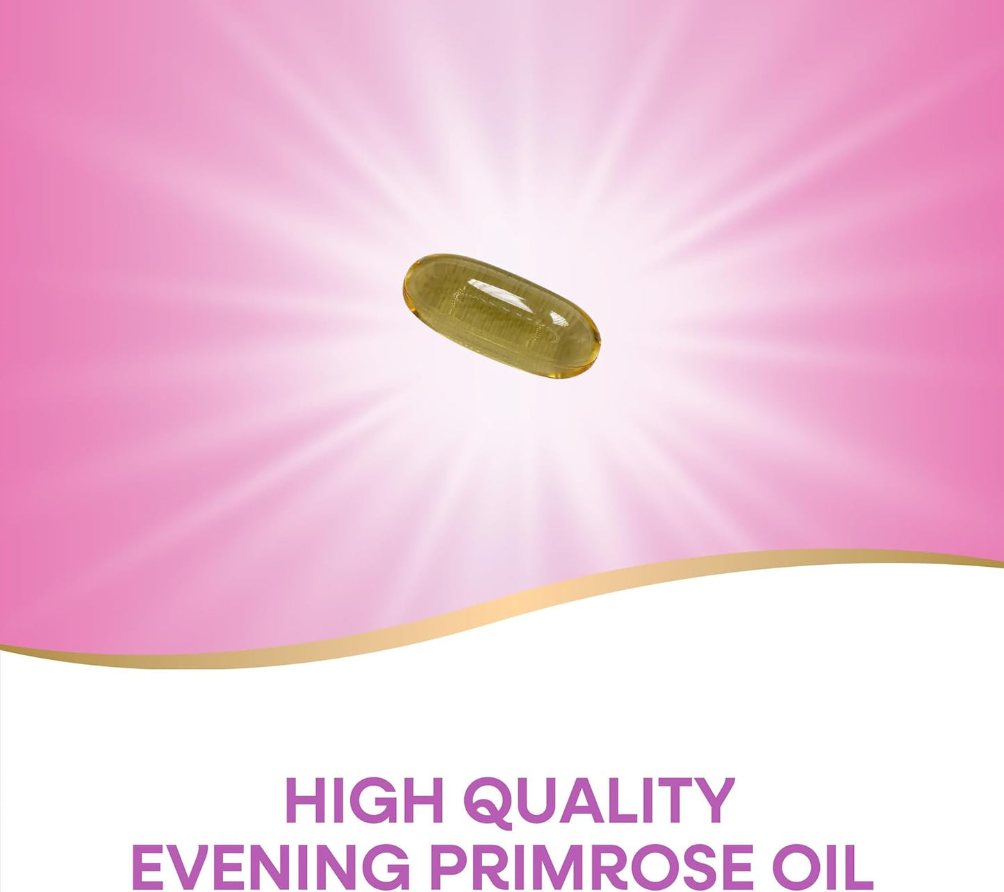 Cold Pressed Evening Primrose Oil Softgels, 120mg GLA, 120 Count - Nature's Way