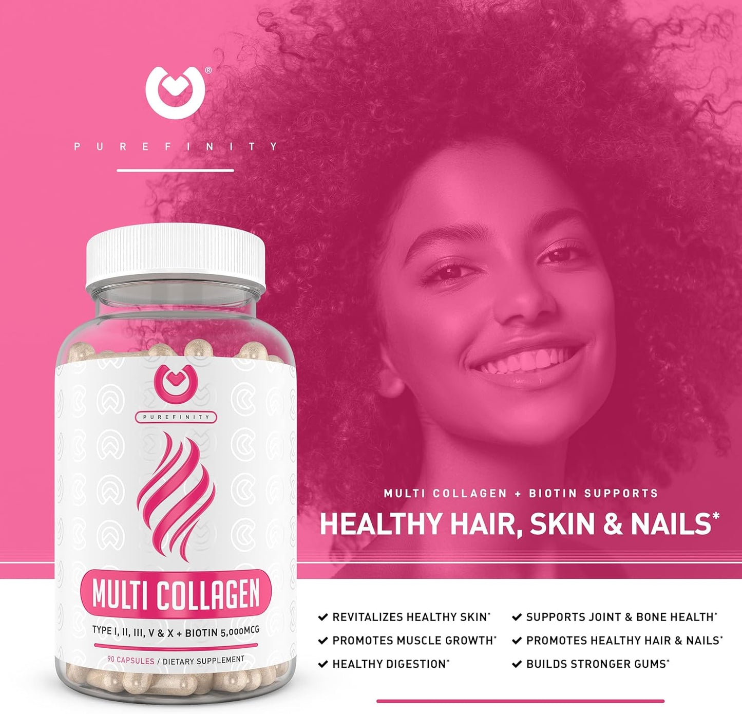 Collagen Capsules and Super Greens Gummies Bundle for Enhanced Nutrition