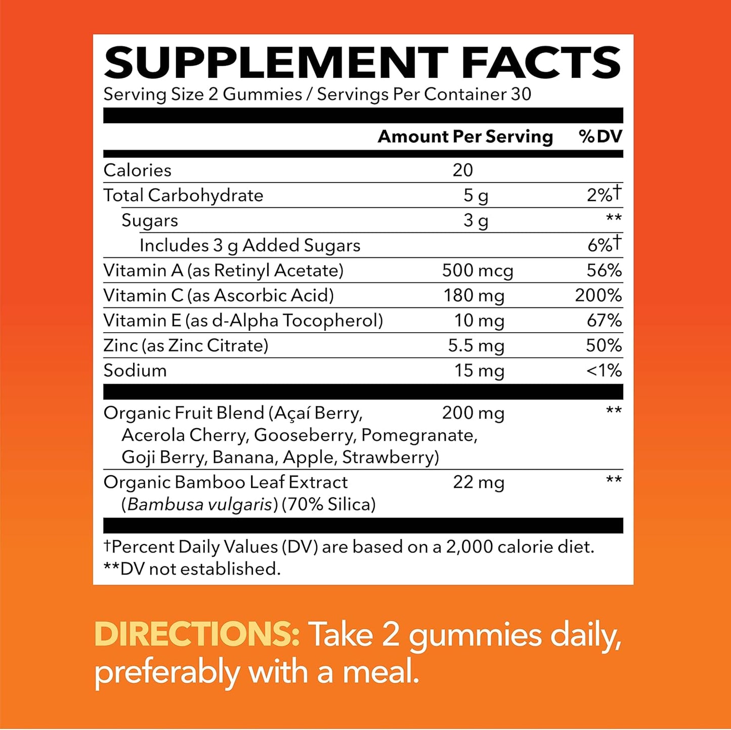 Collagen-Enhancing Vegan Superfruit Gummy Vitamins for Hair, Skin, and Nails Growth - Natural Alternative to Collagen Pills by HAVASU NUTRITION