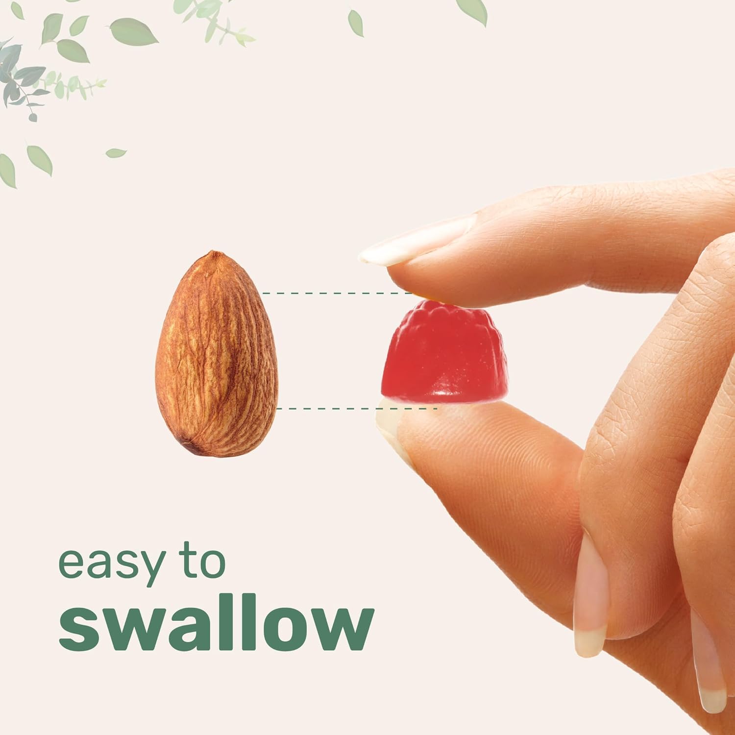 Collagen Gummies with Biotin, Hyaluronic Acid & Vitamin C Complex - Pomegranate & Berry Flavored - Sugar Free Non-GMO - 120 Count