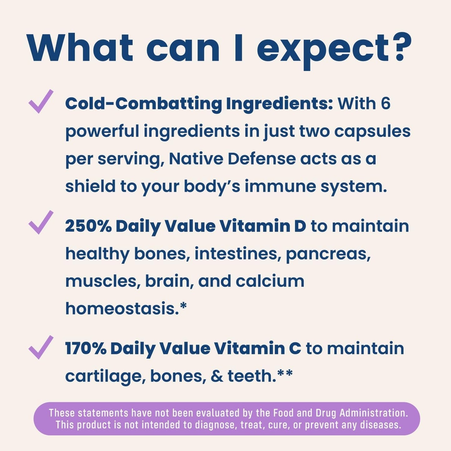 Collagen Peptides Protein Daily Supplement for Native Defense and Care - 30 Servings