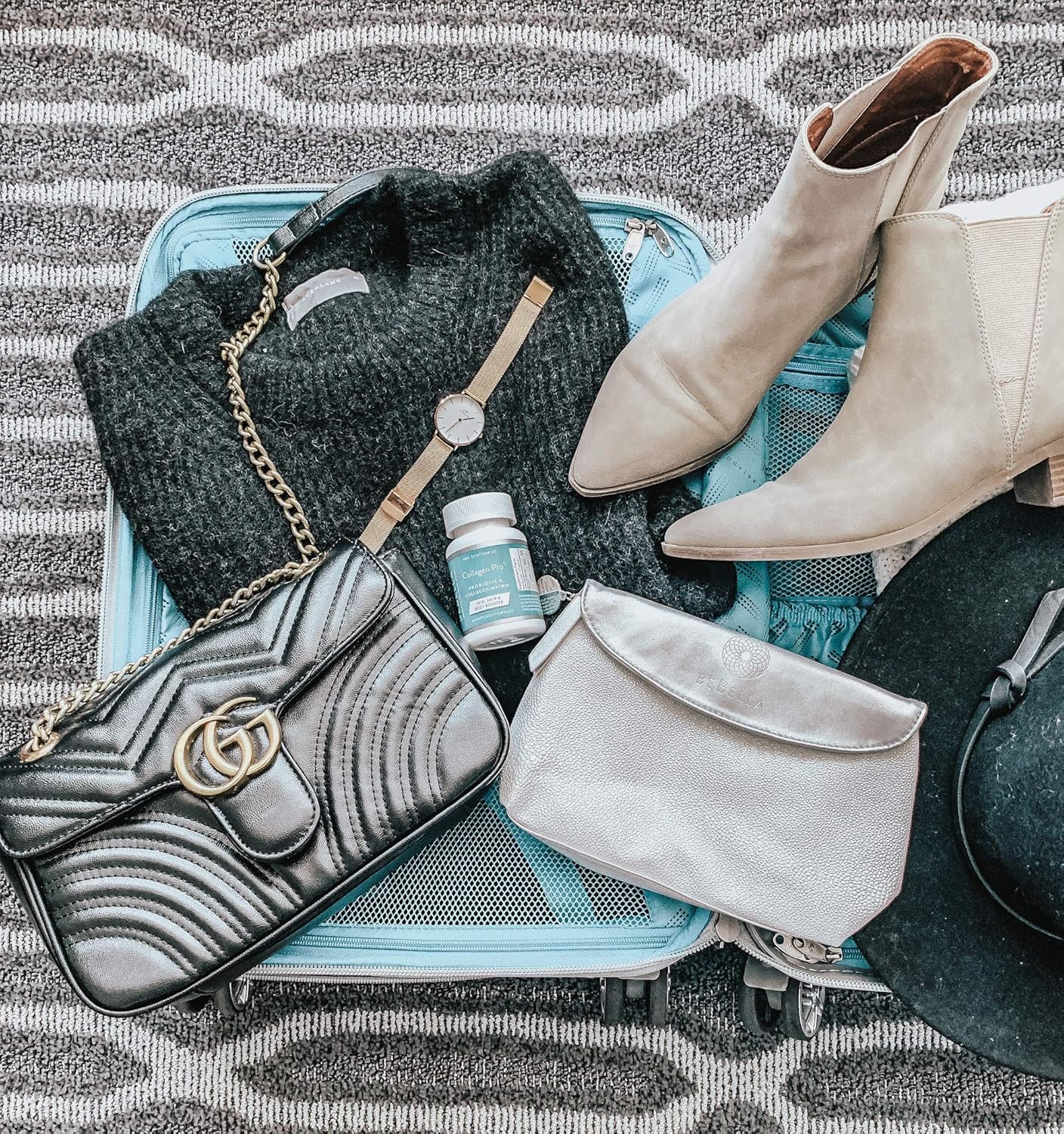 Collagen Probiotics Capsules with Zinc, Vitamin C, and Hyaluronic Acid - Supports Gut & Skin Health, Reduces Inflammation - 60 Count