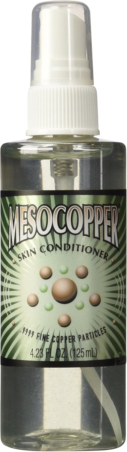 Colloidal Copper Skin Conditioner Spray 125 mL - Purest Colloids MesoCopper ® Formula