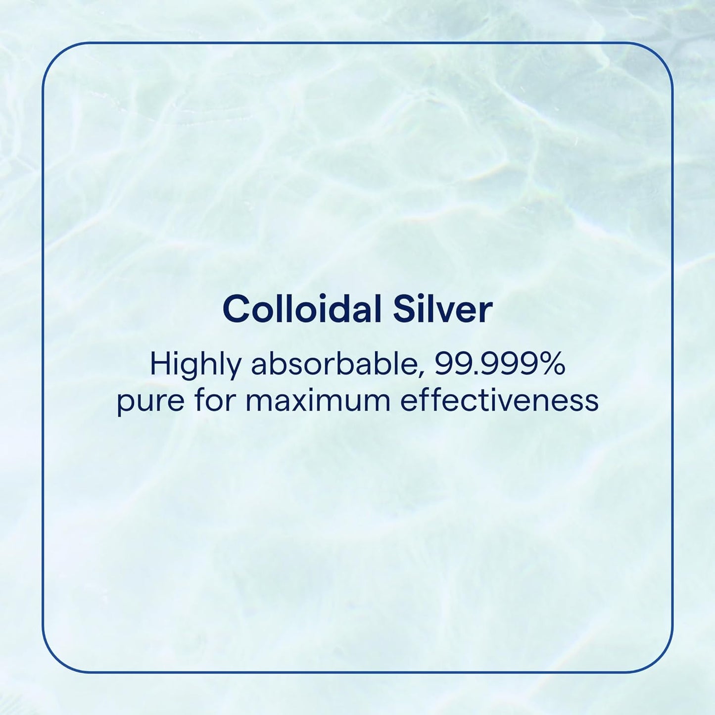 Colloidal Silver Trace Minerals Liquid Supplement - Immunity & Health Support - Highly Absorbable - 8 fl oz