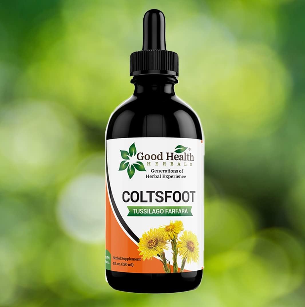 Coltsfoot Herbal Extract (4 oz.) for Immune Support & Respiratory Health