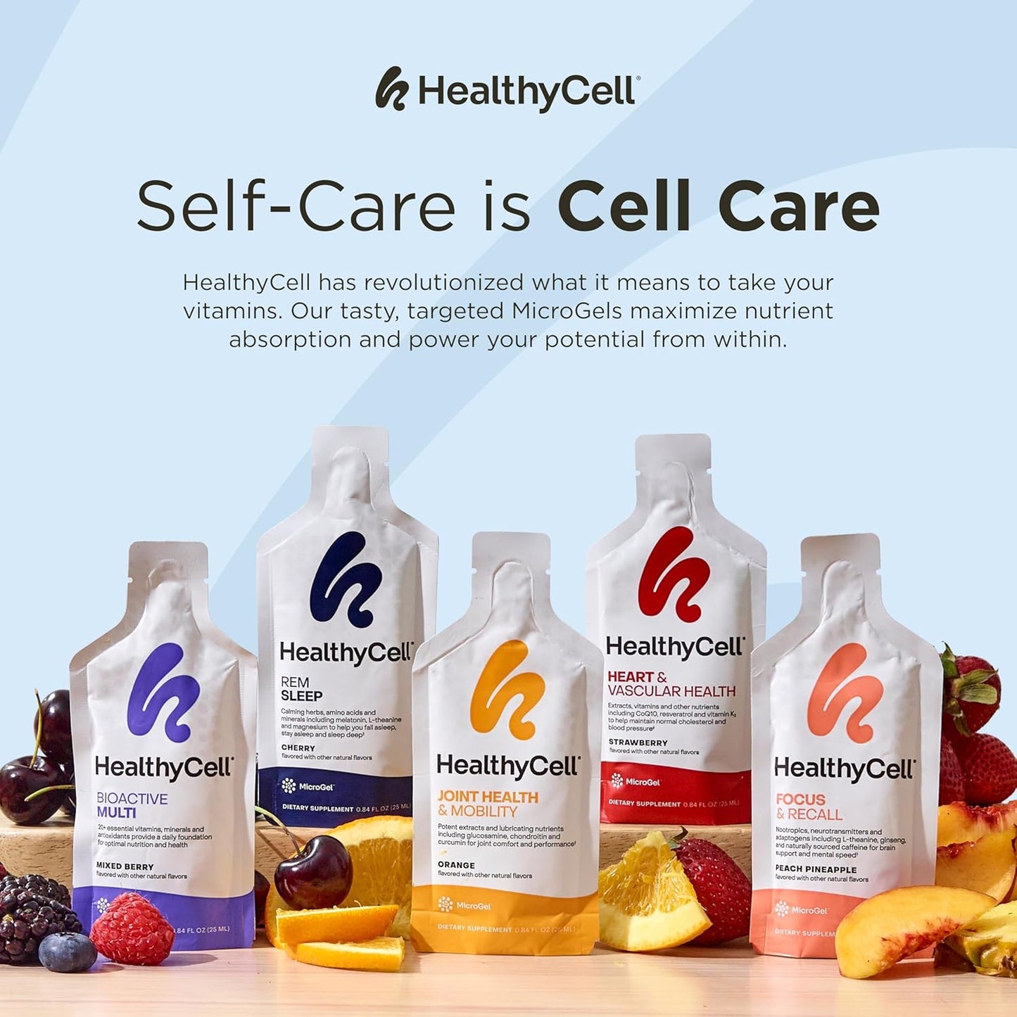 Complete Daily Multivitamin Bundle for Telomere Length & Anti-Aging | DNA Repair Supplements for Cell Health | Liquid Gel Formula with Essential Vitamins & Minerals