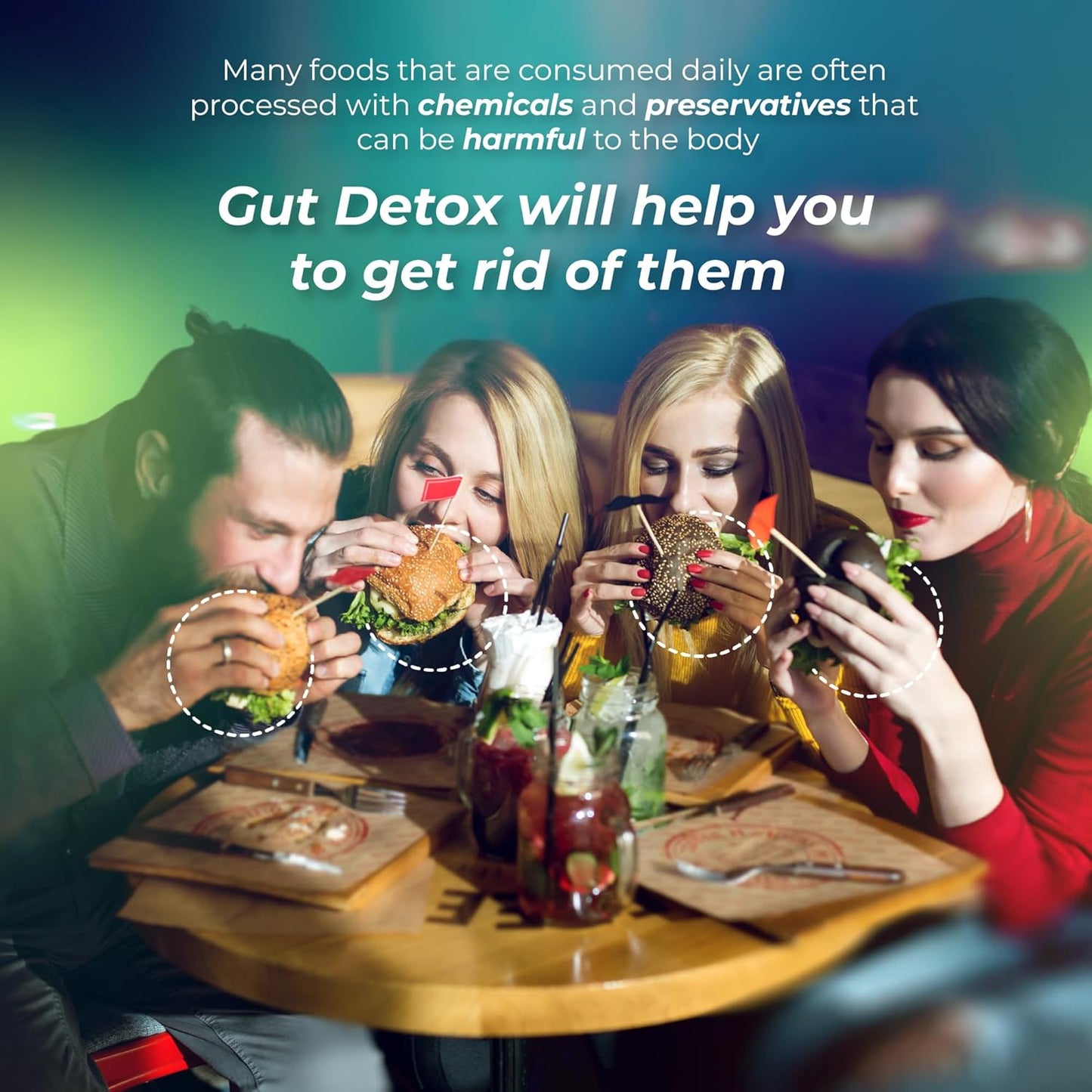 Comprehensive Gut Cleanse Supplement with Zeolite Detox - PureHealth Research Gut Cleanse Formula - Optimal Digestion Support