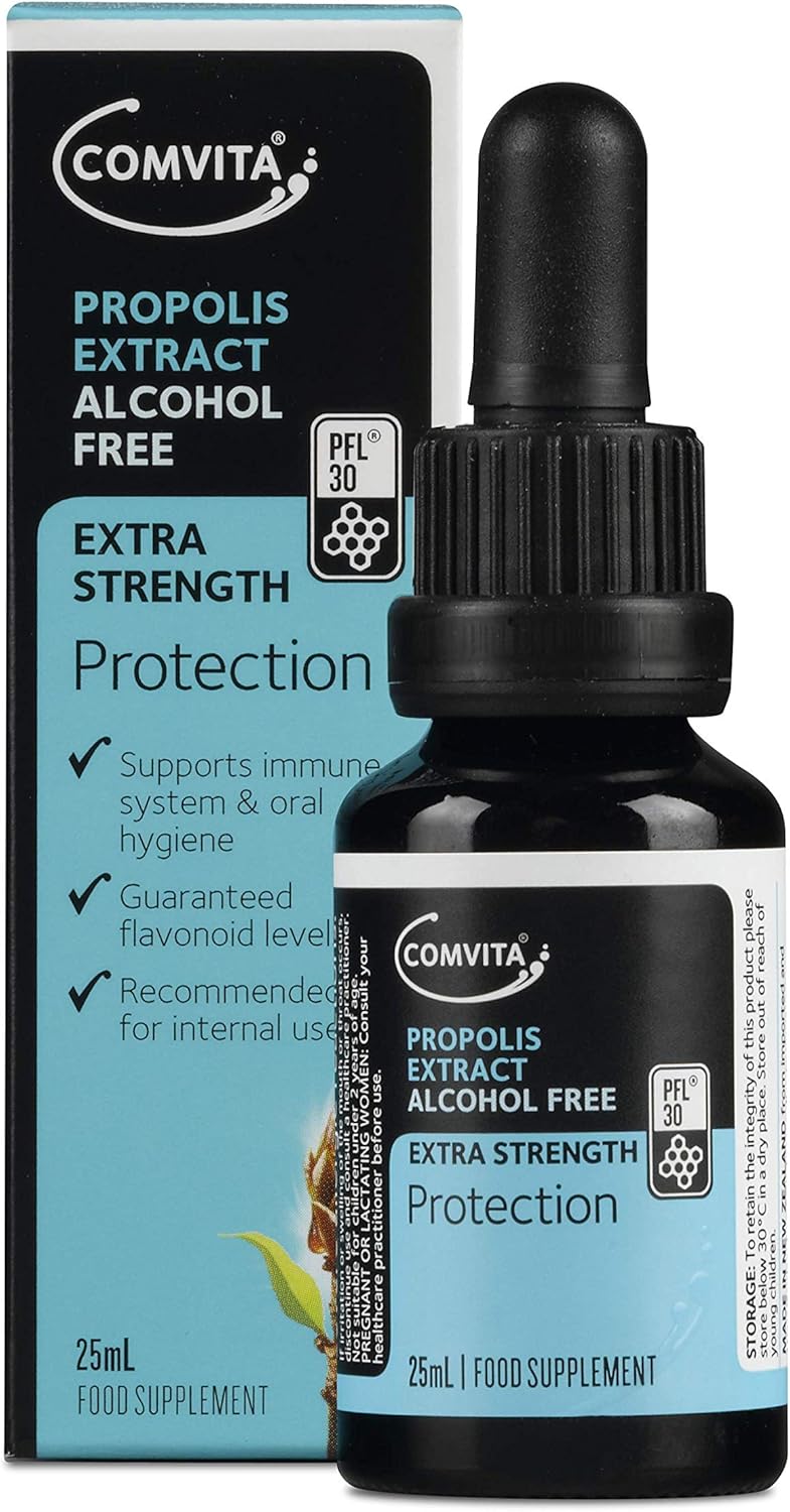 Comvita Propolis Liquid Extract PFL 30 - Immune Support Dietary Supplement 0.8 Fl oz