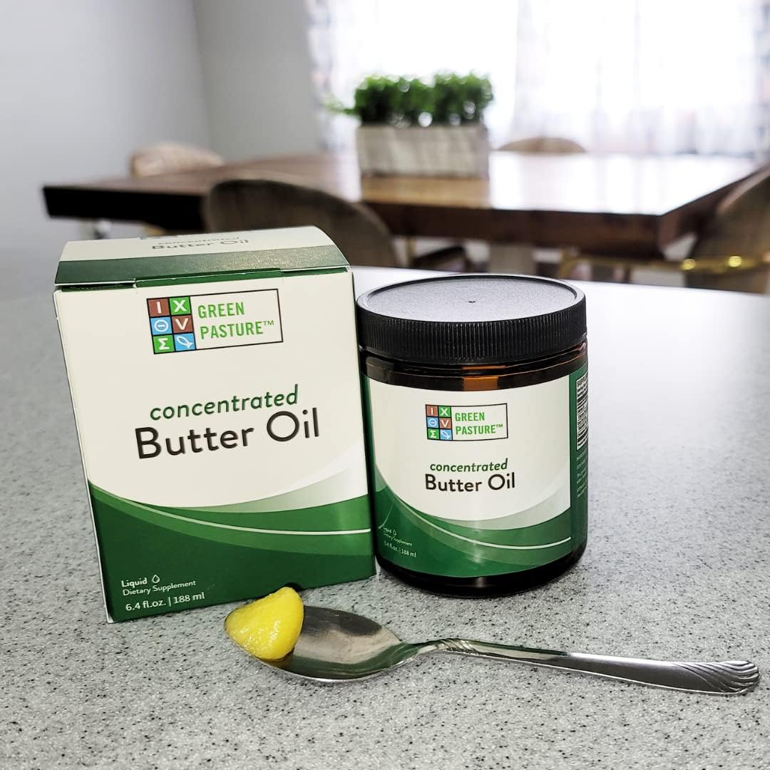 Concentrated Liquid Butter Oil with CLA and Vitamin A - 6.4 fl. oz.