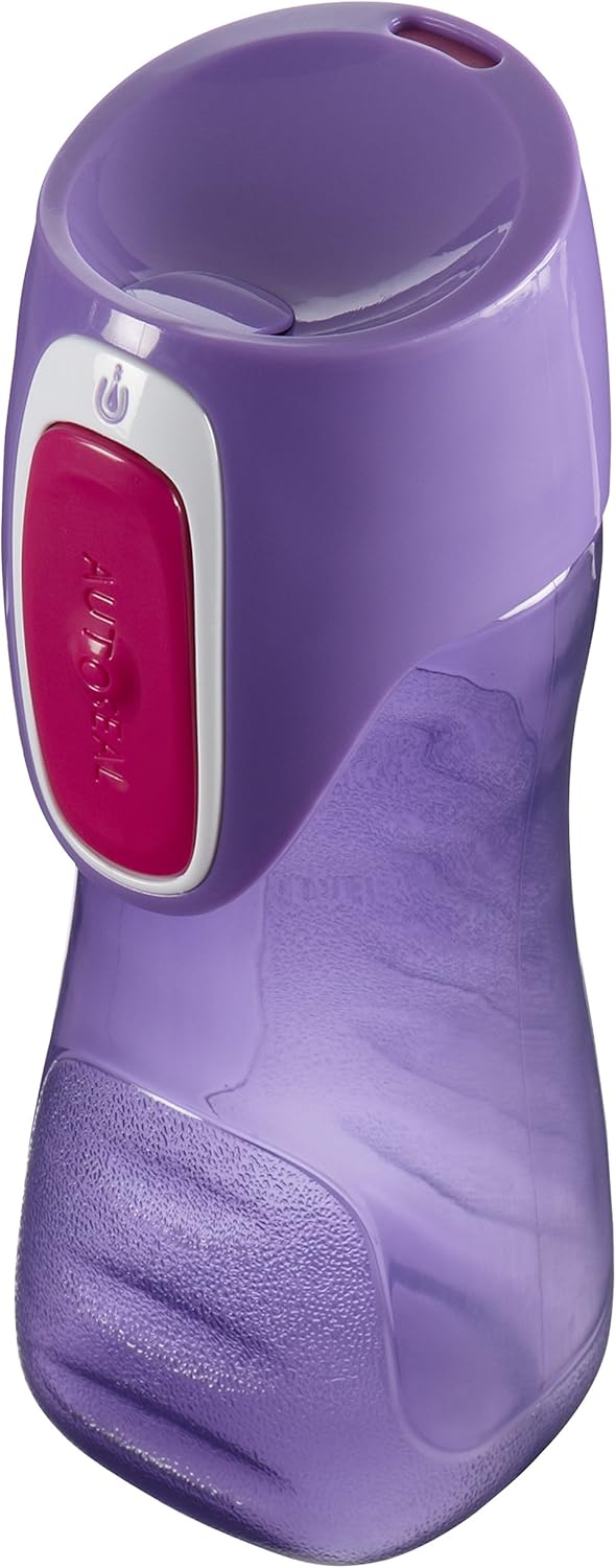 Contigo AUTOSEAL Trekker Kids Water Bottles, 14 oz., 2-Pack, Sprinkles and Wink - Fun Design for Hydration on the Go