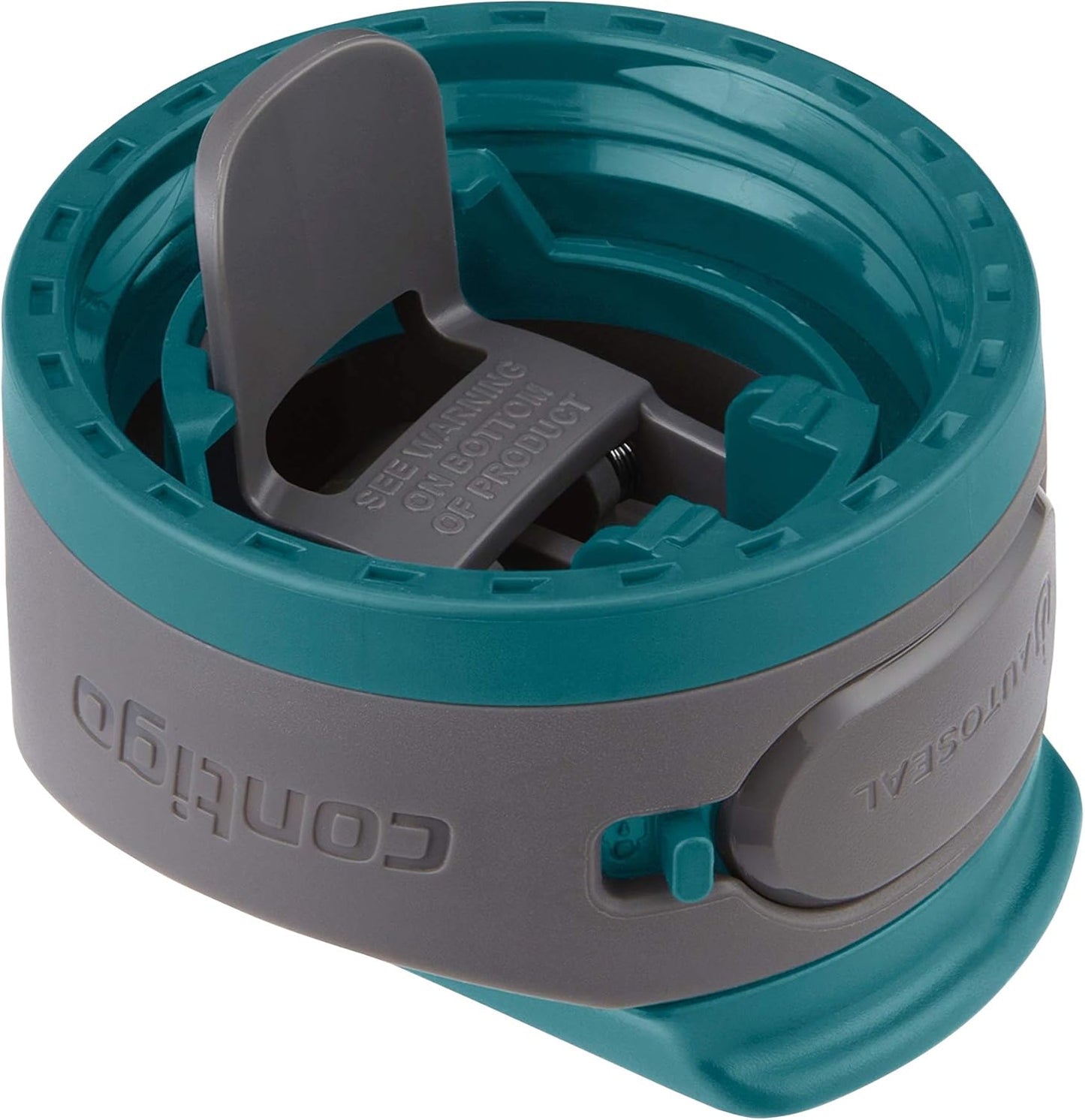 Contigo Cortland 24oz Water Bottle, BPA-Free Plastic, Spill-Proof Lid, Carry Handle, Dishwasher Safe - Spirulina Color