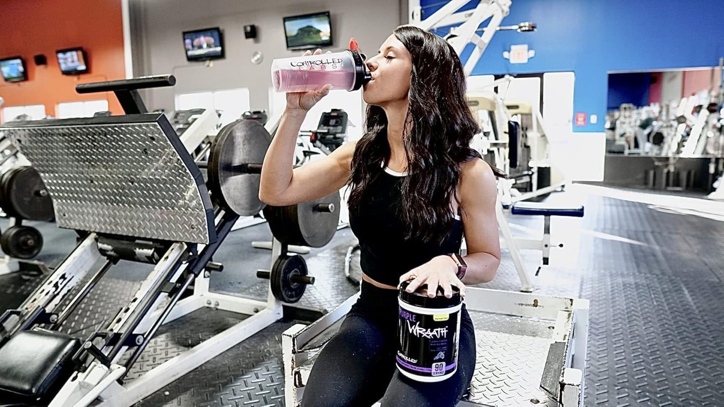 CONTROLLED LABS Purple Wraath Pineapple Flavor BCAA & EAA Amino Acid Supplement - 90 Servings for Optimal Endurance & Focus