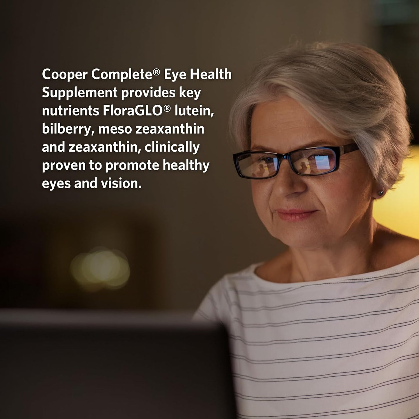 Cooper Complete Eye Health Supplement with Lutein, Meso Zeaxanthin, Zeaxanthin, Vitamin C & E - 240 Softgels - Pack of 2
