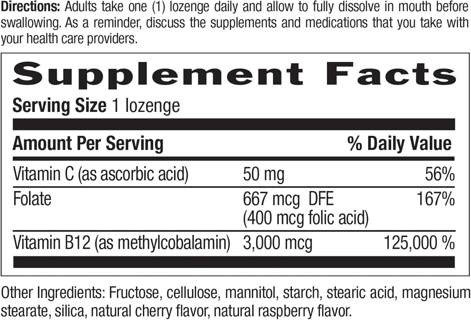 Country Life Methyl B-12 3000 mcg Lozenges - Vegan Energy Boost with Methylcobalamin - Supports Stamina, Metabolism - 50 Count