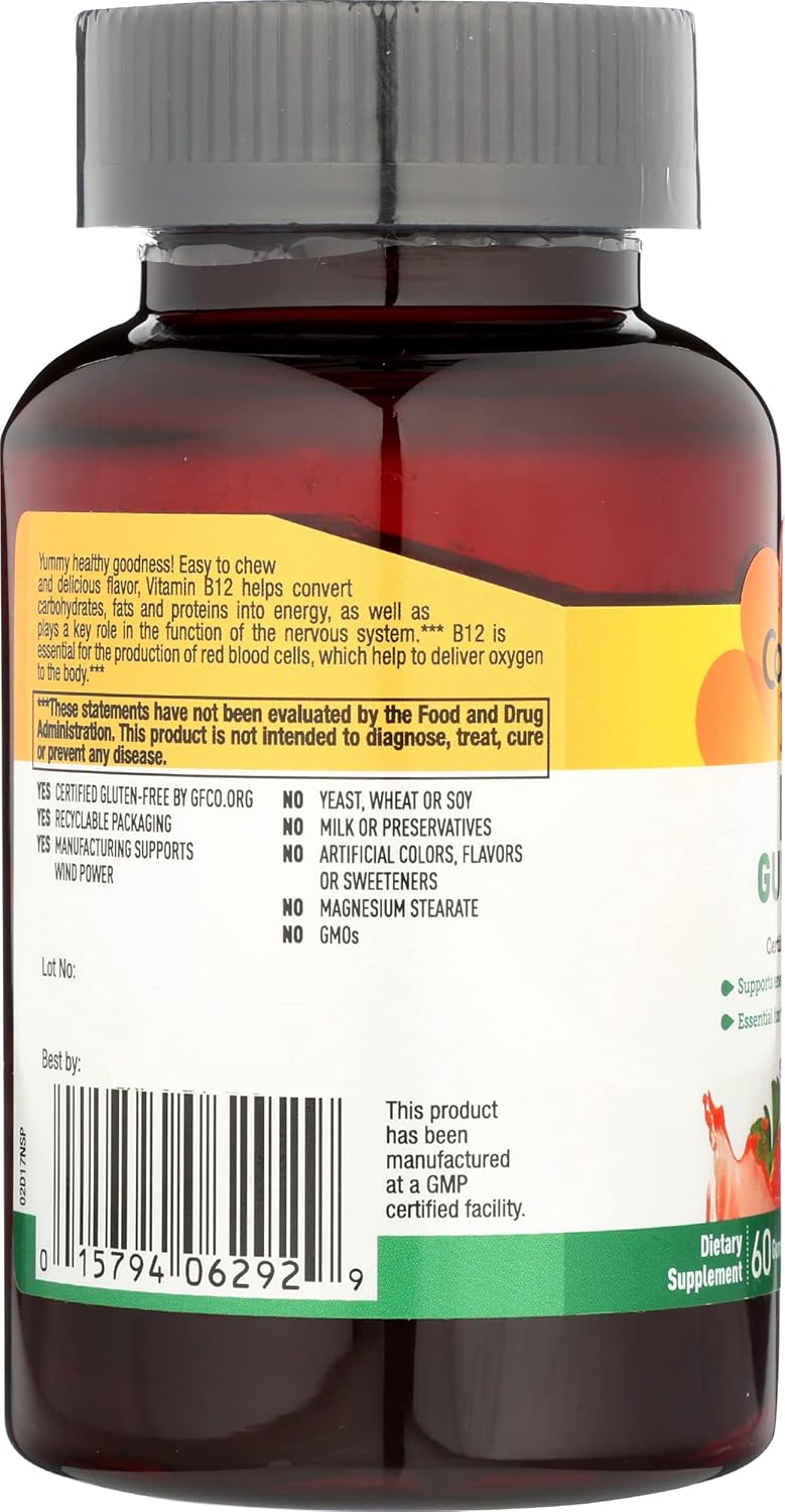 Country Life Vitamin B12 850 mcg Gummies - 60 Chewables