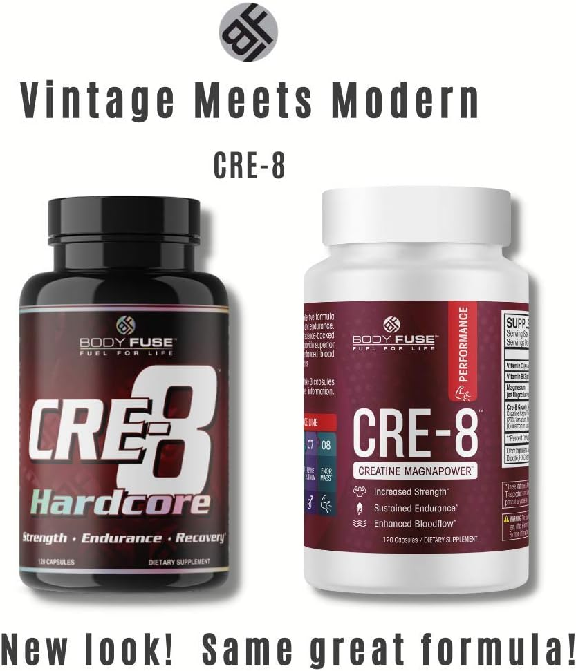 CRE-8 Creatine Powder for Enhanced Strength, Endurance, and Recovery - 40 Servings